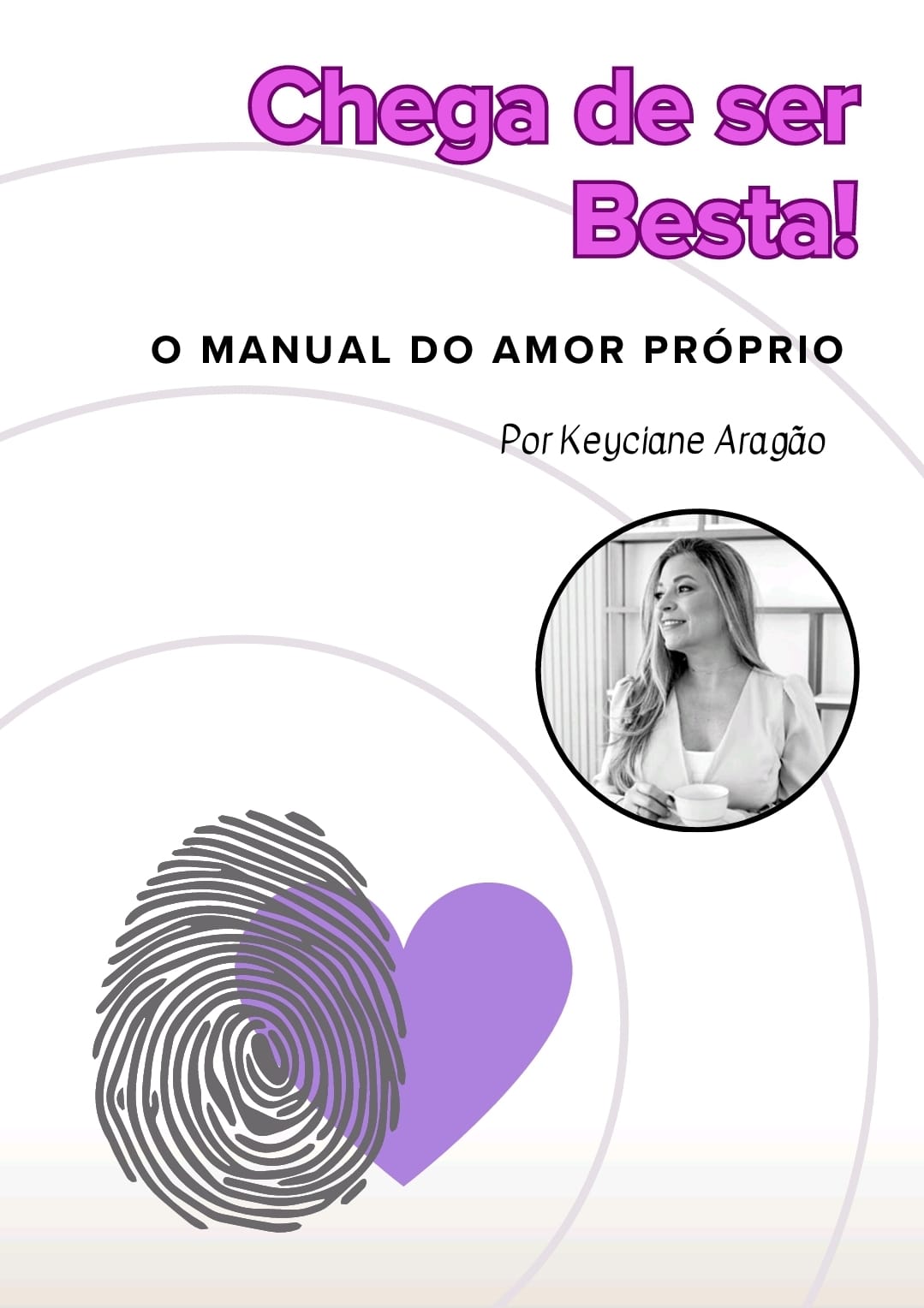 Capa do E-book - Chega de Ser Besta
